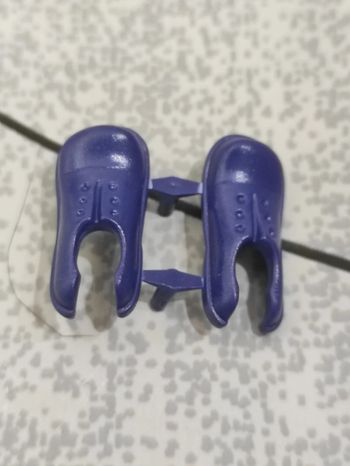 Playmobil cirque chaussures de clown bleues foncées