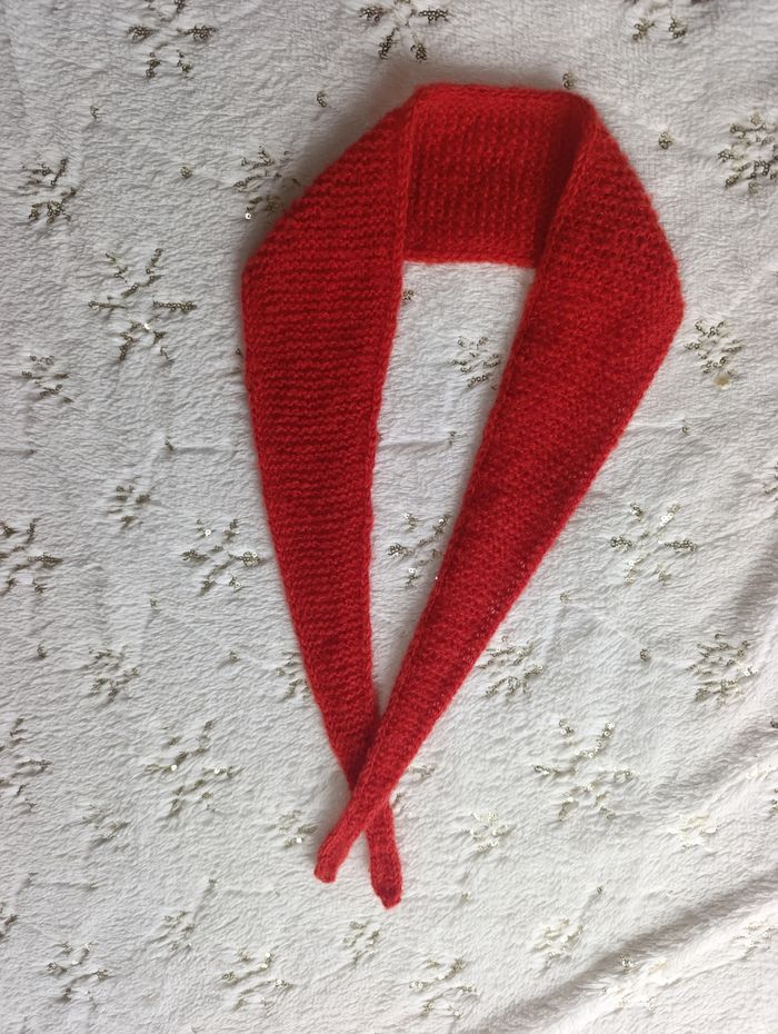 Sophie scarf nuage écharpe sophie rouge orangé