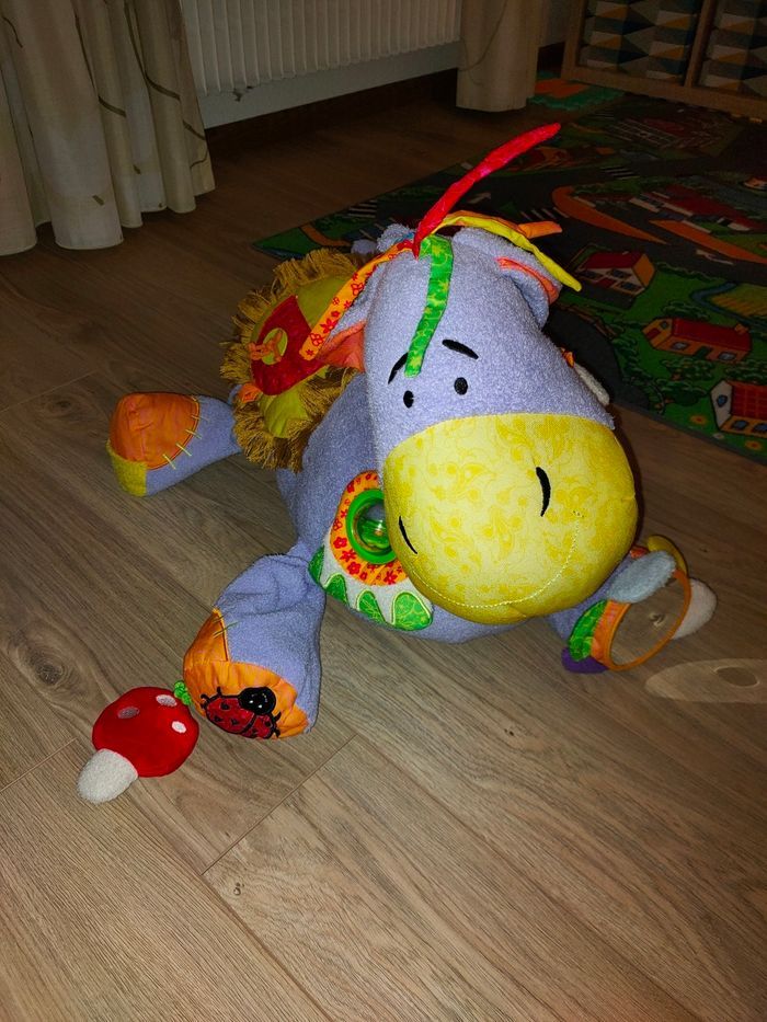 Maxi peluche d'éveil Laki l'âne - photo numéro 4