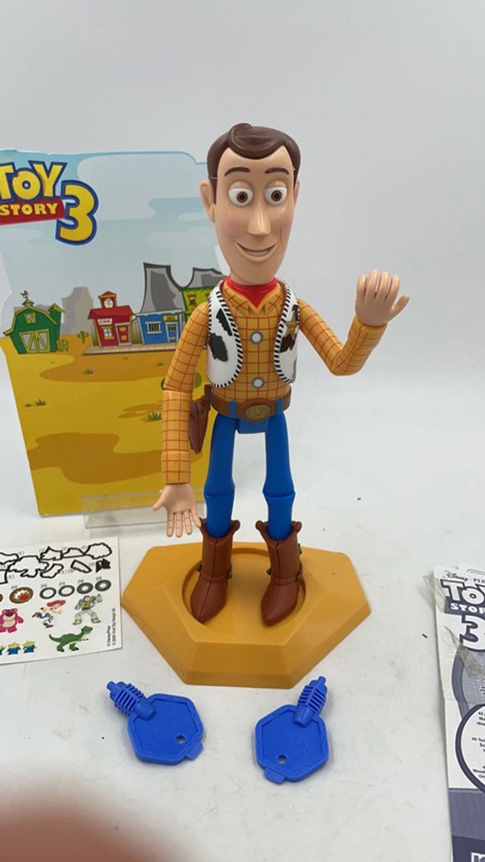 Figurine Disney Pixar Toy Story 3 Klip Kitz Woody 27 cm - photo numéro 4