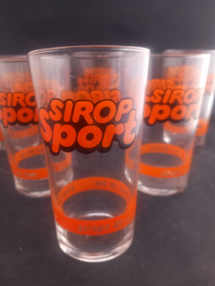 6 Verres sirop sport - photo numéro 5
