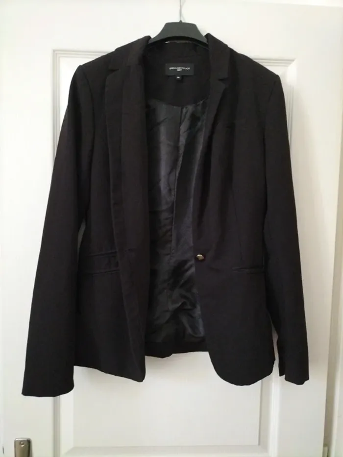 Veste blazer noire T36 - photo numéro 4