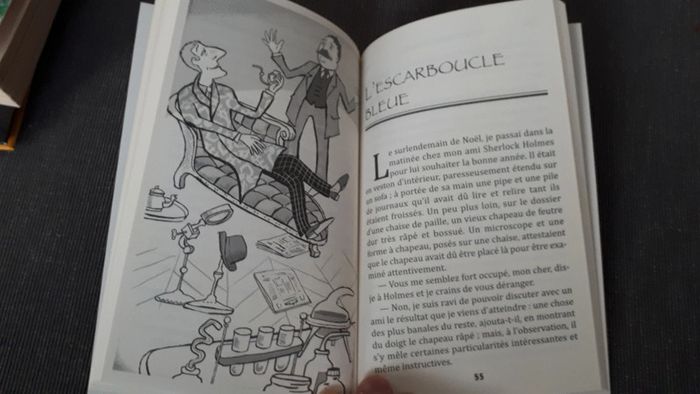 Livre Sherlock Holmes 2 enquêtes 9/10 ans - photo numéro 5