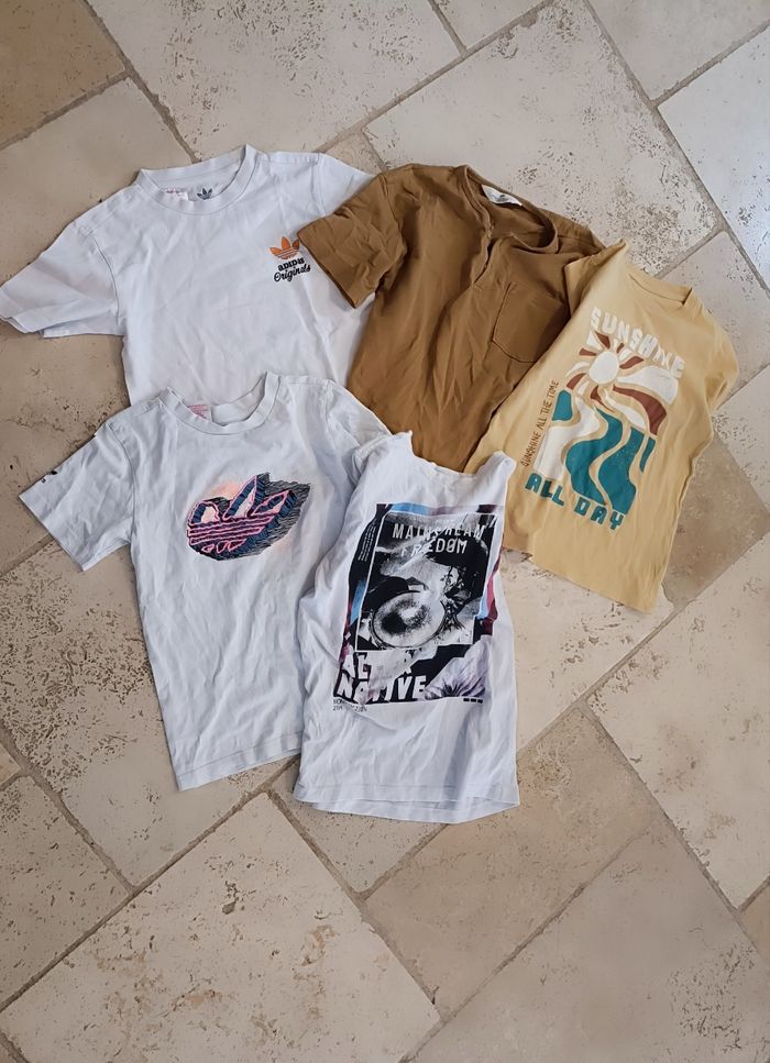 Lot Tee shirt garçon 7/8 ans