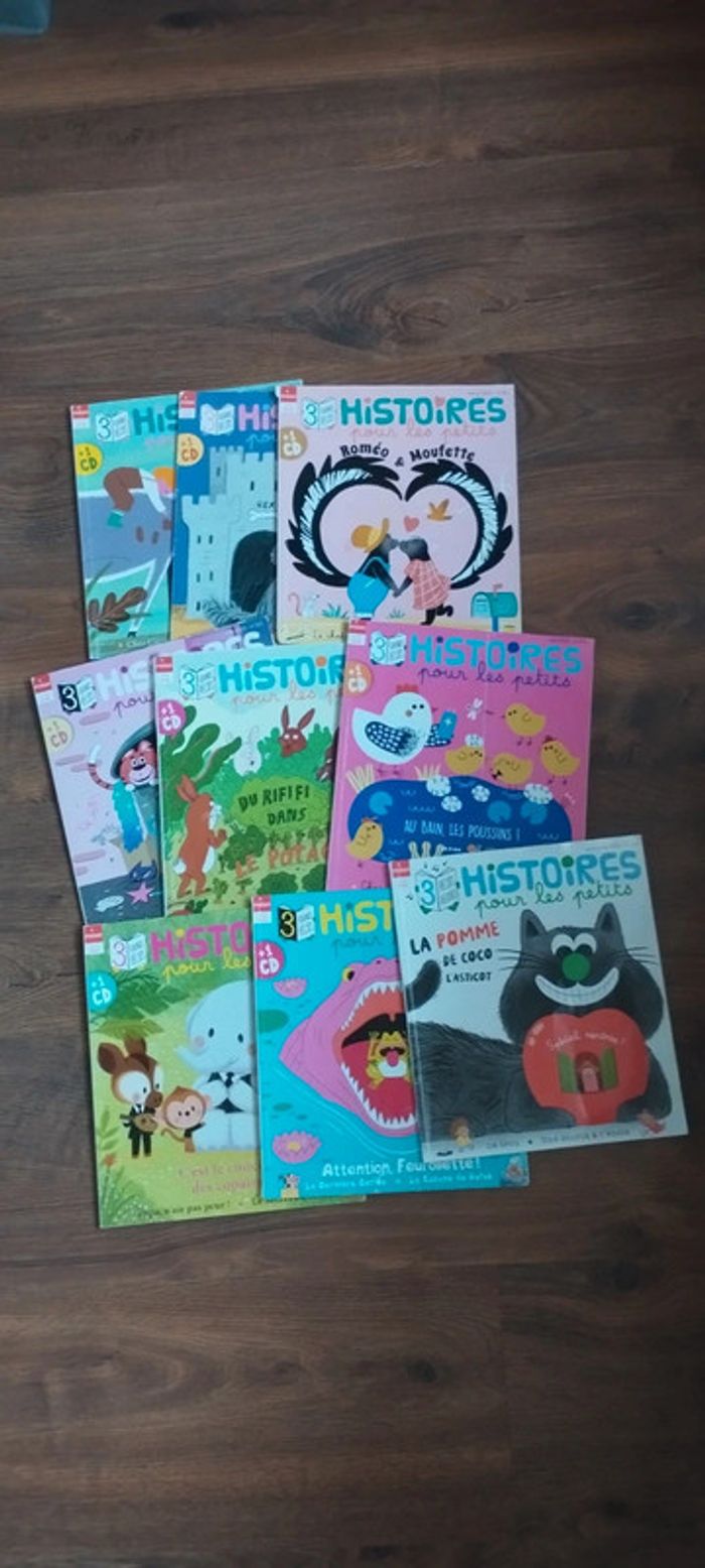 Histoires pour les petits lot de 9 livres