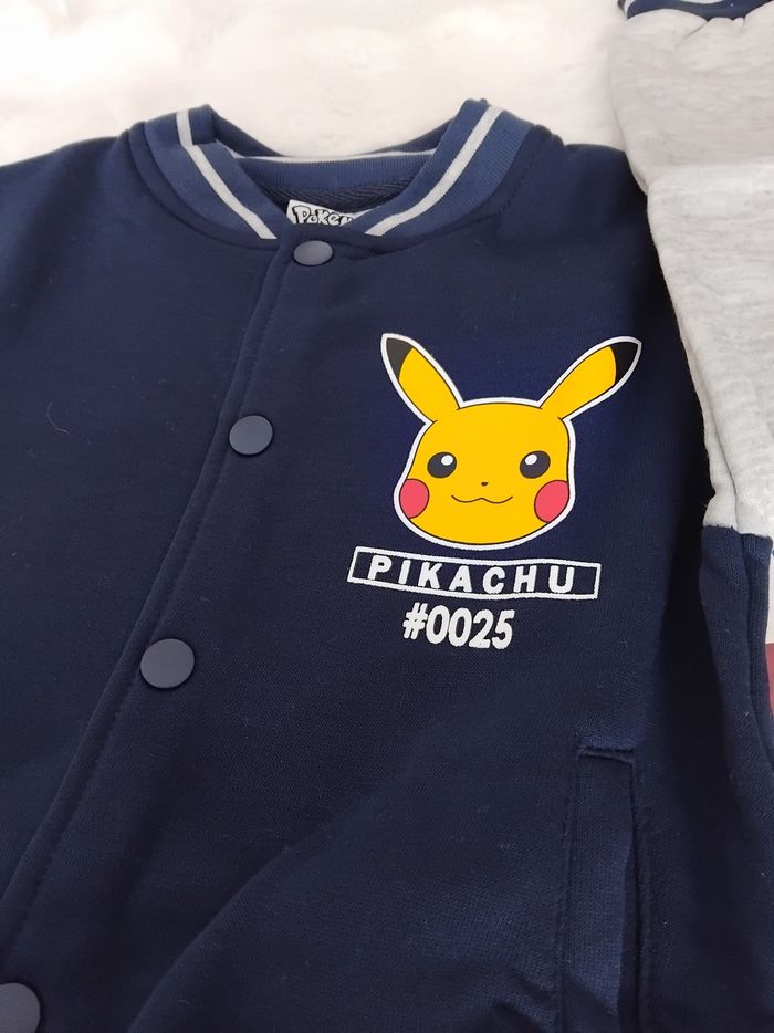 Veste sweat Gilet Pokemon, neuf, 6 ans - photo numéro 2