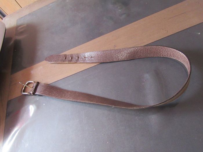 Ceinture homme cuir 86 cm St Michael - photo numéro 4