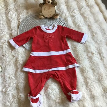 Pyjama velours Noël
