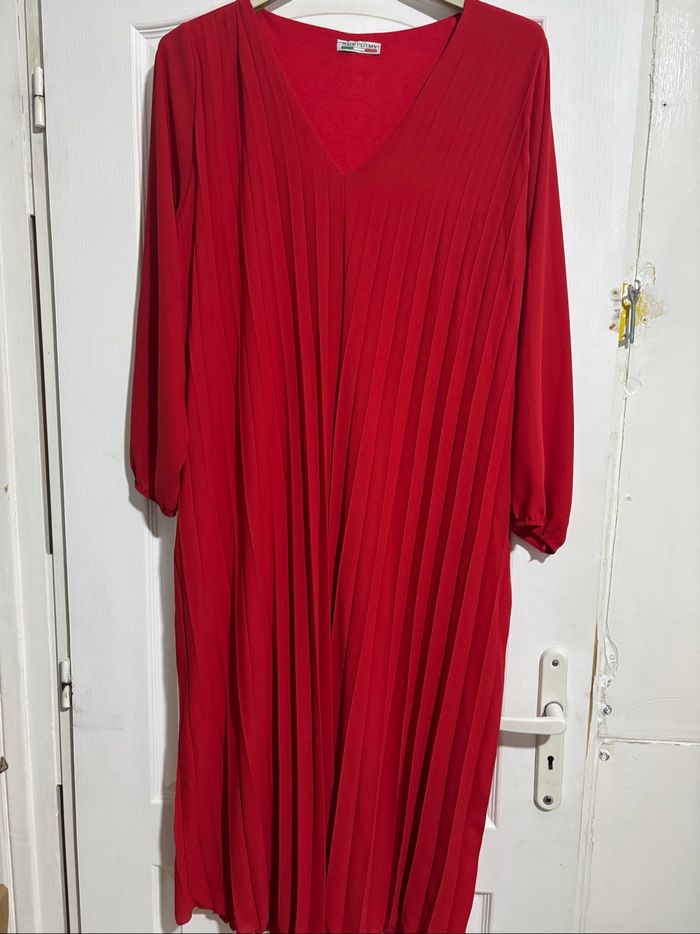 Robe plissée
