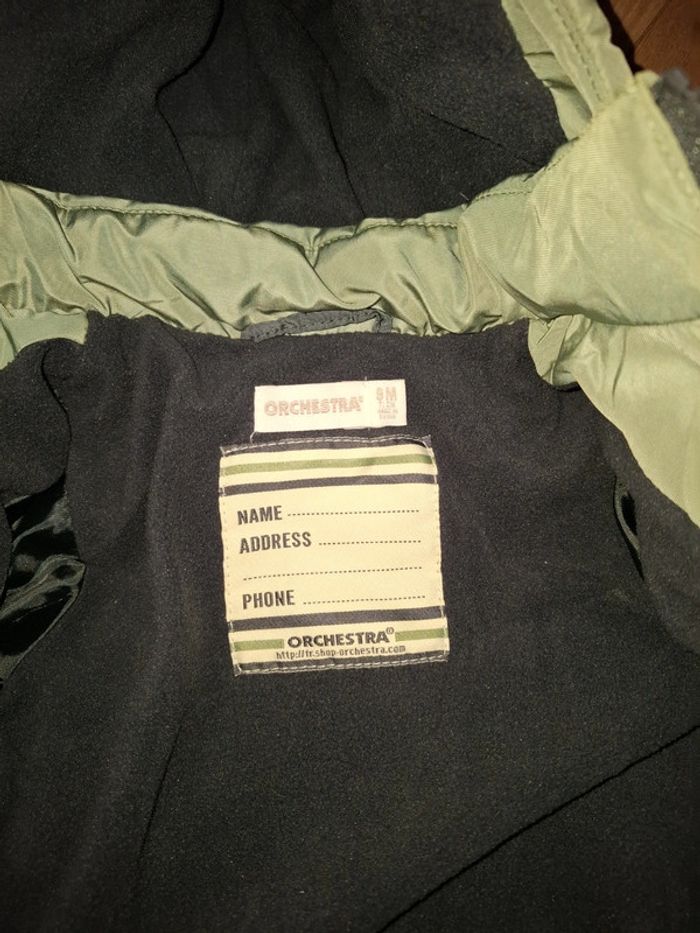 Manteau orchestra 9 mois - photo numéro 2