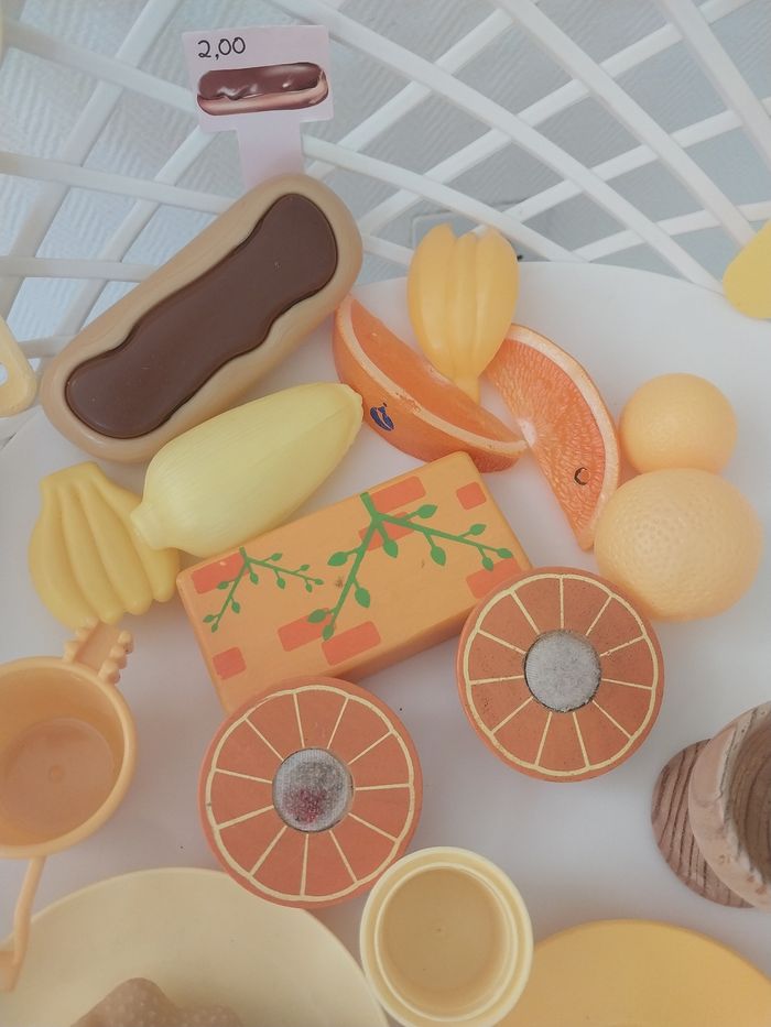 Lot dînette vintage jaune & orange – 70s vibes ! - photo numéro 7