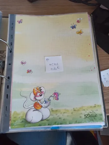 Feuille Diddl A4 103 0,80€