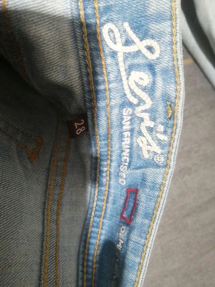 jeans skinny Levi's bleu clair taille 38 - photo numéro 4