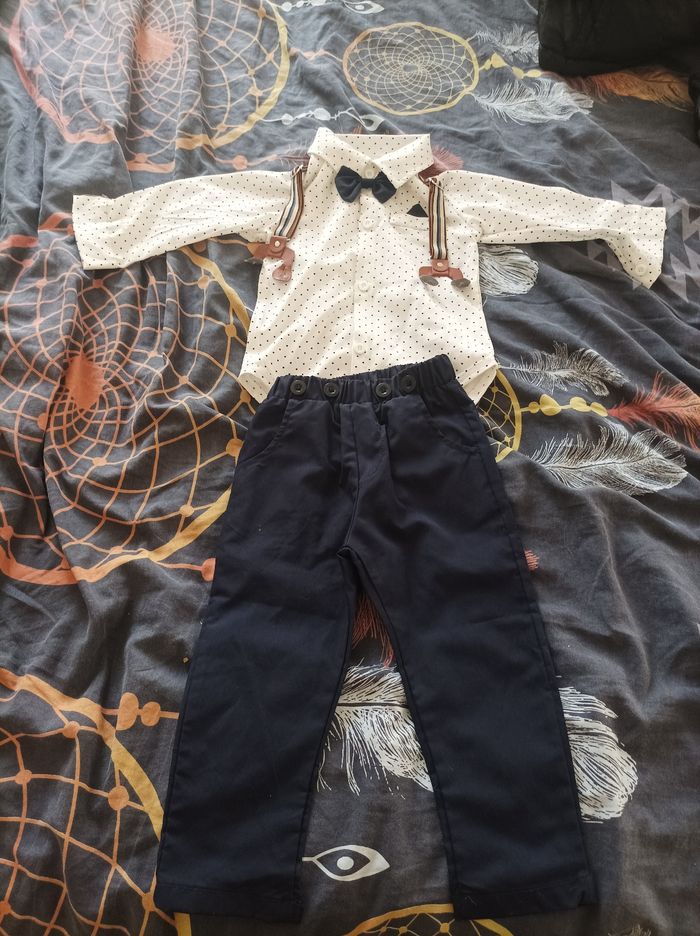 Ensemble de cérémonie garçon taille 18/24 mois