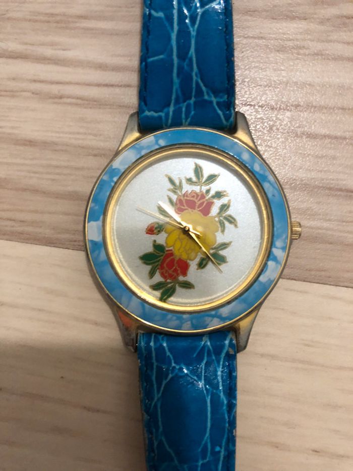 Montre fleurs - photo numéro 2
