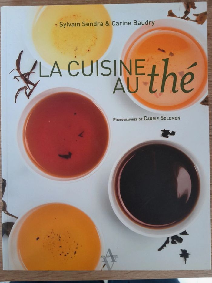 Livre recette la cuisine au thé