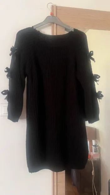 Robe pull noir