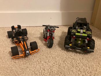 Lot 3 Vehicules Lego