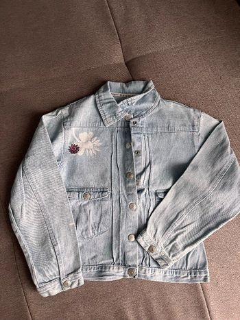 Veste fille été en jean 8 ans