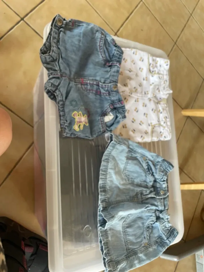 short et jupe lot