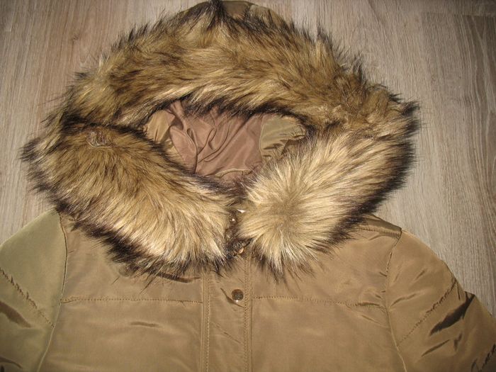 DOUDOUNE A CAPUCHE KAKI "H&M" - NEUVE - Taille 40 - n°01 - photo numéro 3