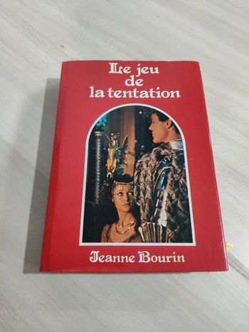Livre grand format le jeu de la tentation Jeanne Bourin