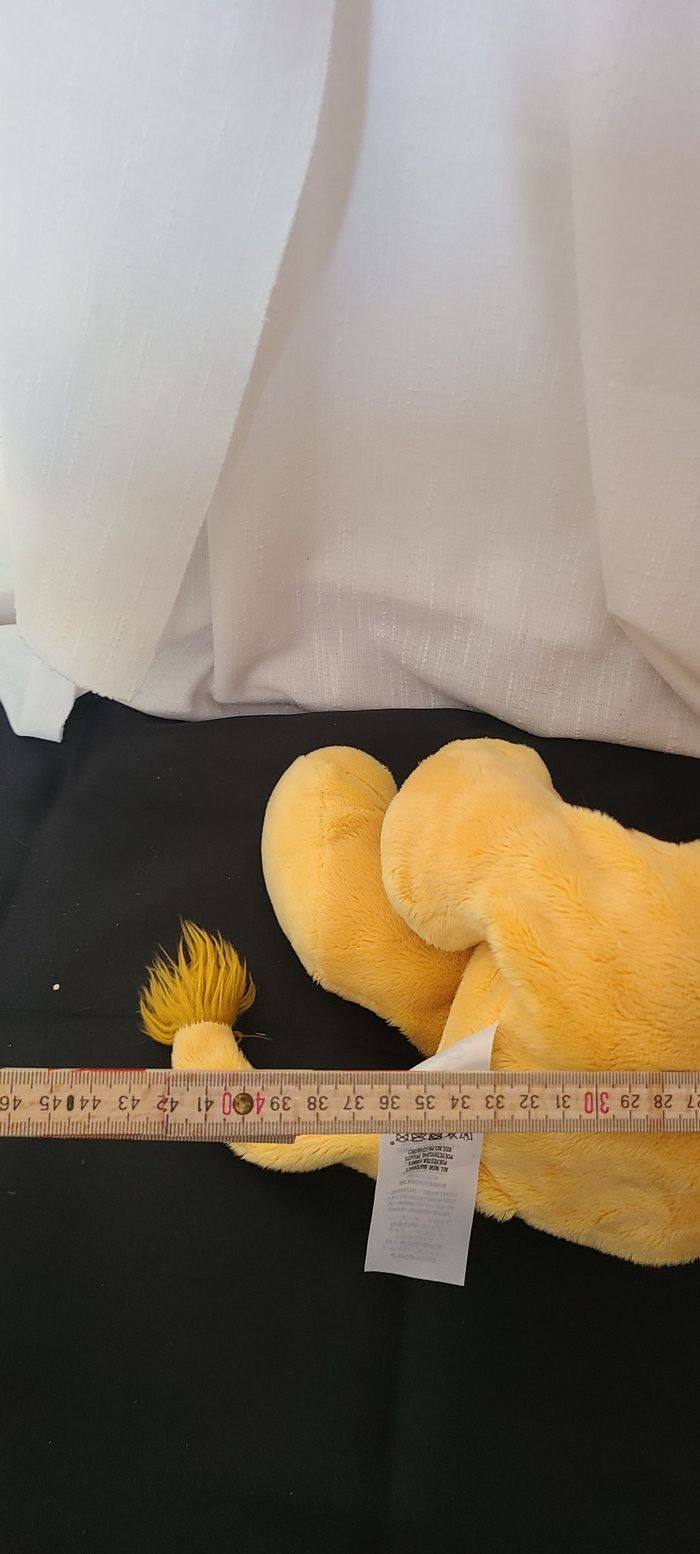 peluche le roi lion disney grand model simba coucher 55 cm nicotoy - photo numéro 2