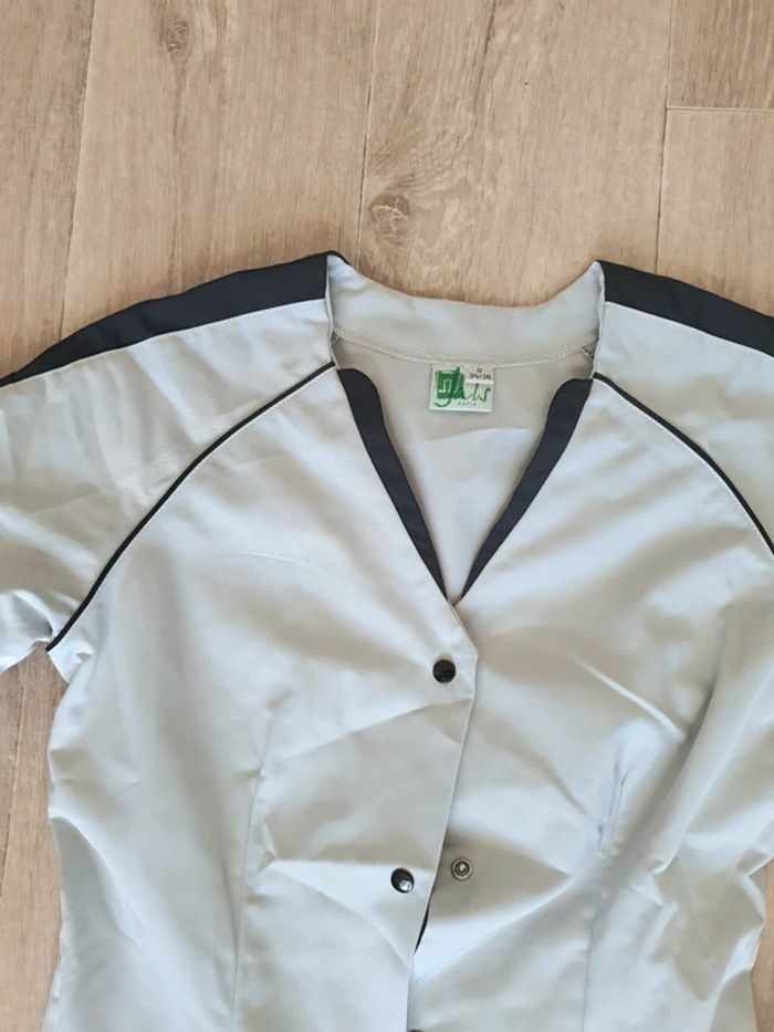 Tablier gris taille 34-36 - photo numéro 4