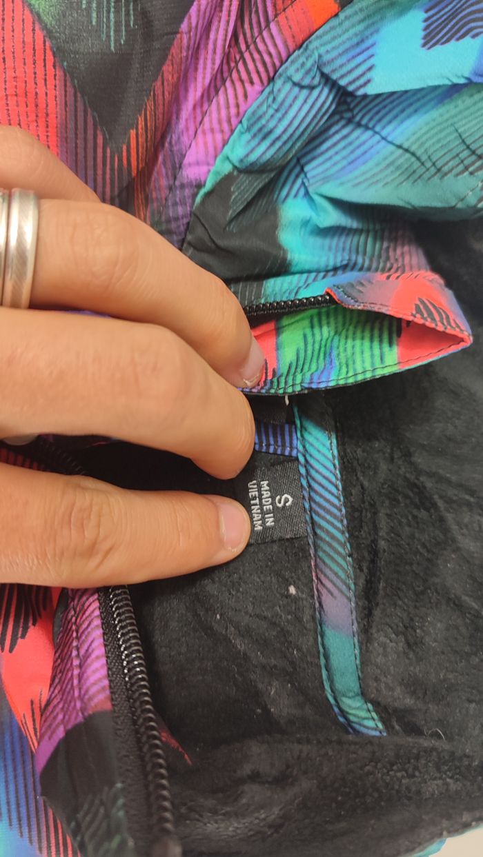 Vêtement veste zippé noir Fila Sport taille S #Retrostreet - photo numéro 4