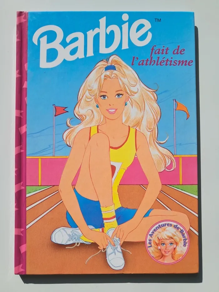 Livre Barbie fait de l'Athlétisme
