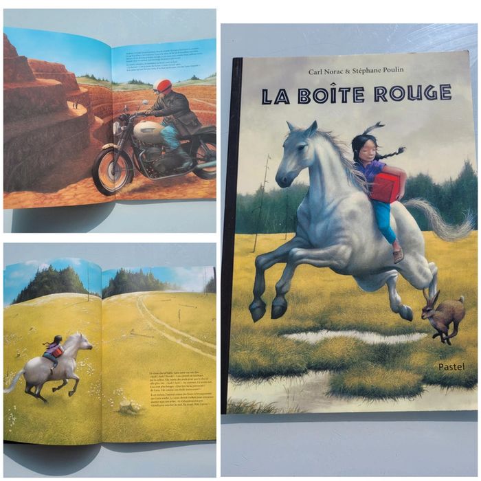 Livre , couverture souple, l'école des loisirs 🟥 La Boîte Rouge 🐎 6-8 ans (44)