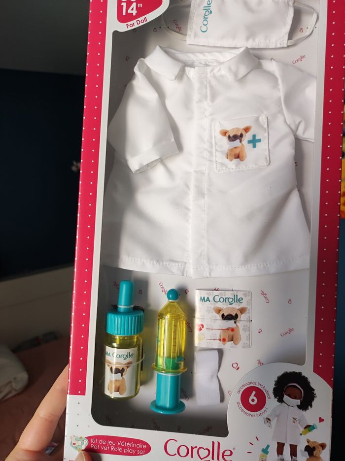 Kit vétérinaire pour ma poupée corolle 36cm - photo numéro 2