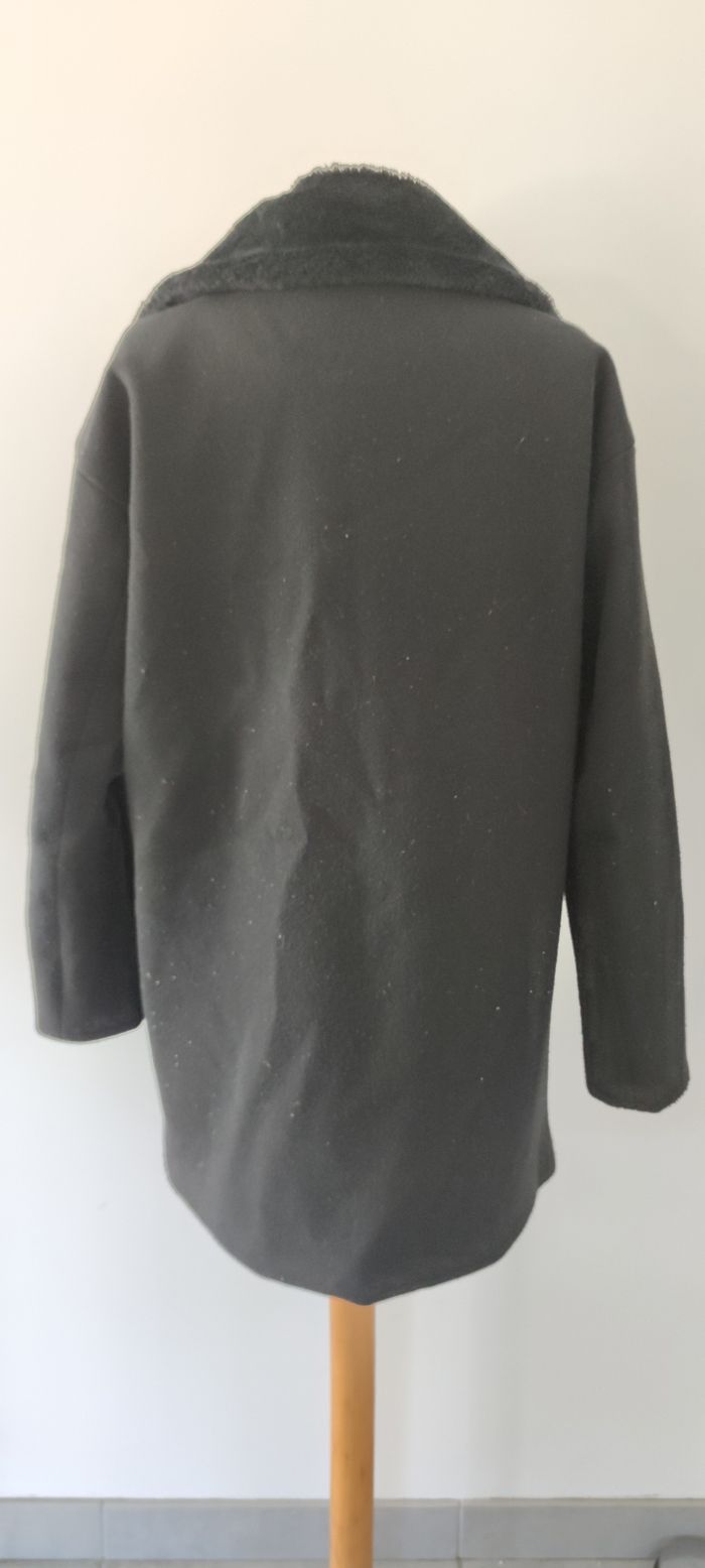 Manteau marque Villa taille 36 noir femme - très bon état - photo numéro 4