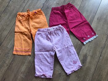 3 pantalons été 3 ans