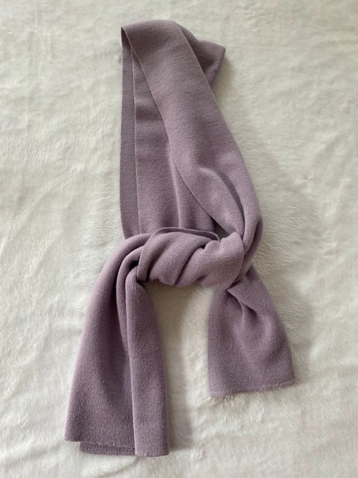 Écharpe femme violette