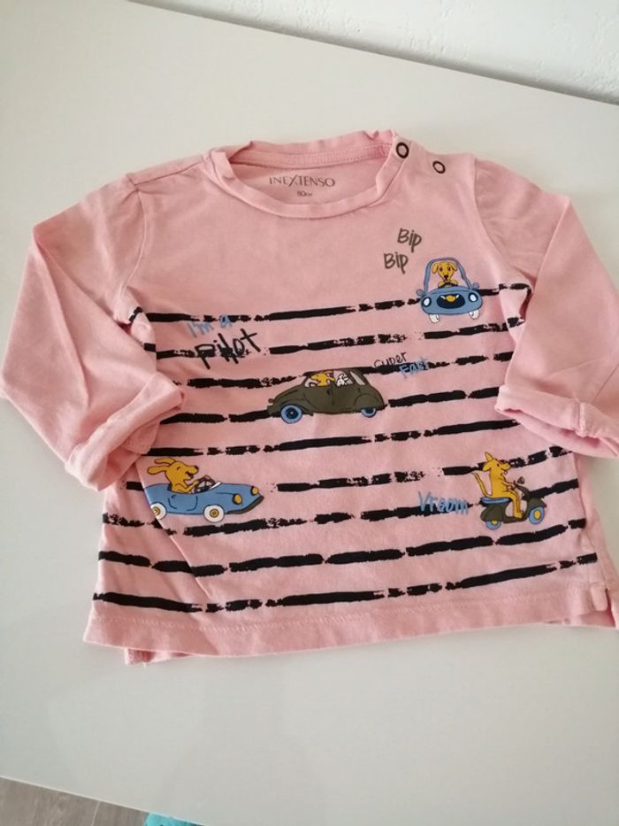 T. Shirt manches longues 12 mois - photo numéro 2