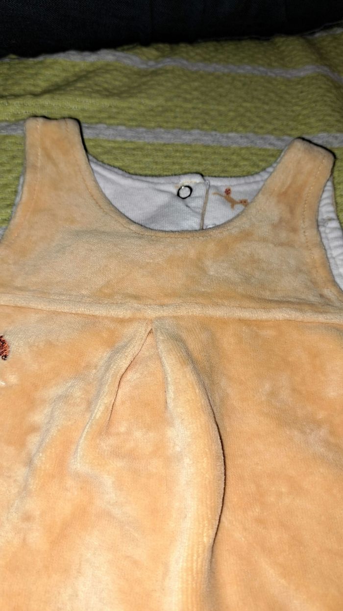 Robe  bébé fille orange  3 mois - photo numéro 2