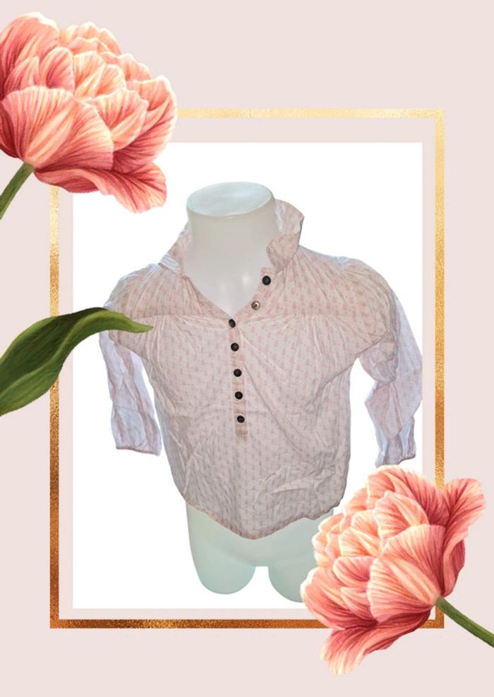 💫🌸 Chemise manches longues pour fille 🌸