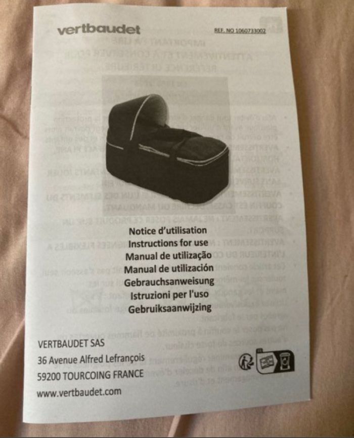Couffin souple - Excellent état - photo numéro 6