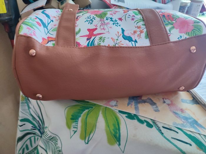 Sac fourre-tout fleuri - photo numéro 4