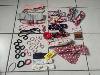 Lot accessoires cheveux