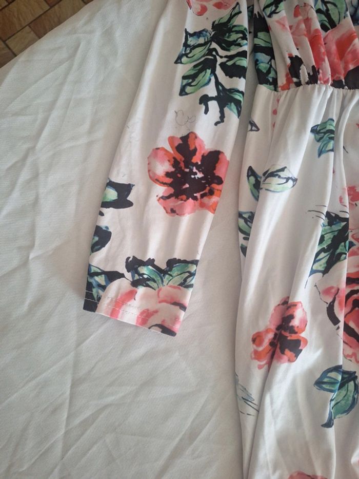 Robe longue fleurie# - photo numéro 3
