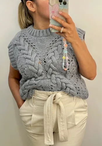 Pull Sans Manche ZARA