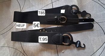 Lot ceintures NEUVES pour femme taille 85 et 95