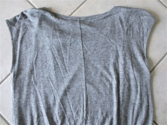 Robe femme grise Mango - Taille M - photo numéro 5