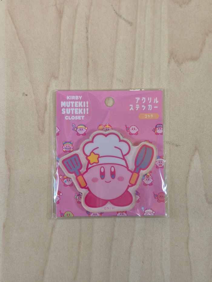 Sticker acrylique Kirby Cuistot