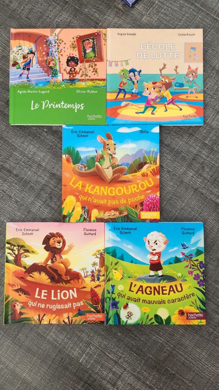 Lot 5 livres mcdo