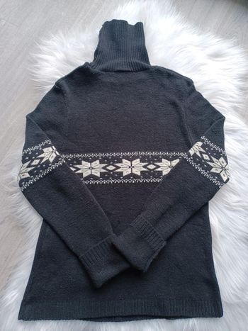 Pull femme à col roulé
