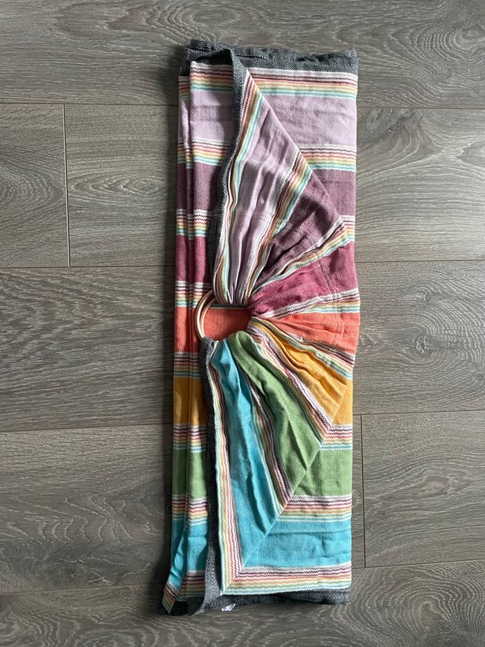 Portage sling ringsling de la marque Girasol 100% Coton - photo numéro 2