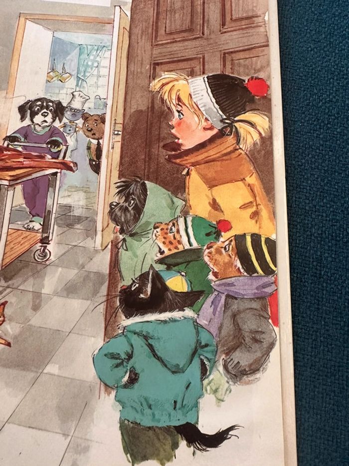 Caroline et les Vagabonds lion singe livre bd album Pierre Probst rare collection - photo numéro 6